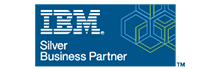 IBM Silver Business Partner logo, Official UK partners Influential Software Services Ltd