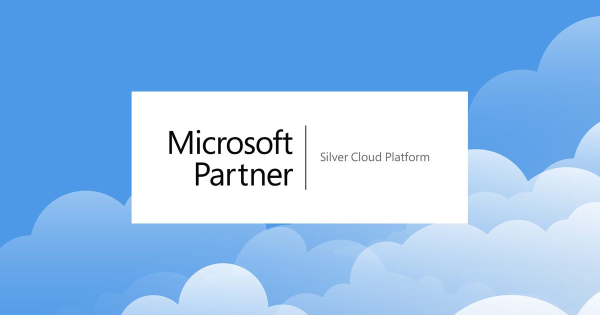 Logo for Microsoft Silver Cloud Platform Competency