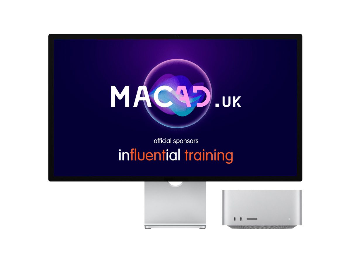 Influential Training sponsor MacAD.UK 2022 Mac Conference