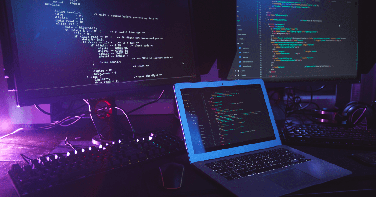 A photo of bespoke software development