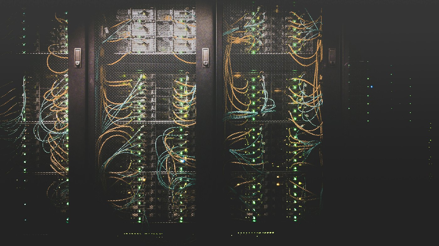 Server racks in a data centre — infrastructure as code