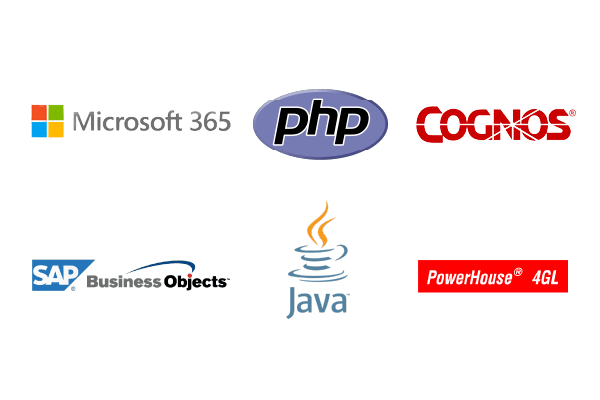 a selection of legacy software