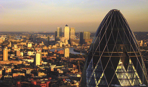 View over Gherkin